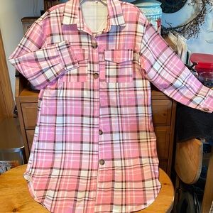 Flannel SHACKET extra long